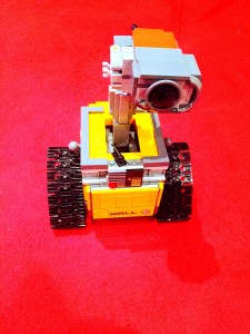 LEGO Wall-E Build Progress