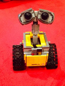 LEGO Wall-E Build Progress