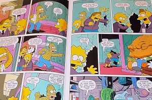 The Simpsons The Ex Files Comic 