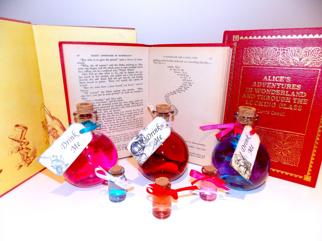 Alice in Wonderland DIY Drink Me