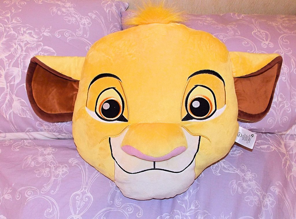 Simba Face Cushion Disney Store