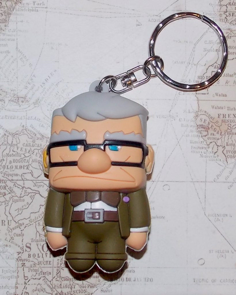 Carl Disney Vinyl Keyring